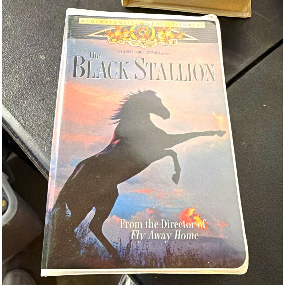 MGM The Black Stallion VHS 1979 G NTSC Clamshell Carroll Ballard Mickey Rooney
